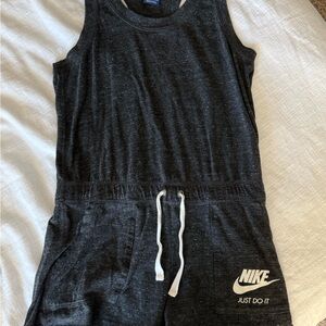 Nike Charcoal Sleeveless Romper